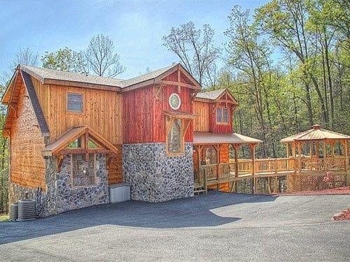 Majestic Springs Lodge Cabin McCookville Exteriör bild